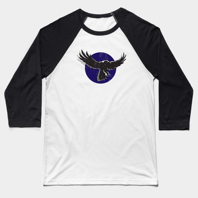 Raven Baseball T-Shirt by stayfrostybro